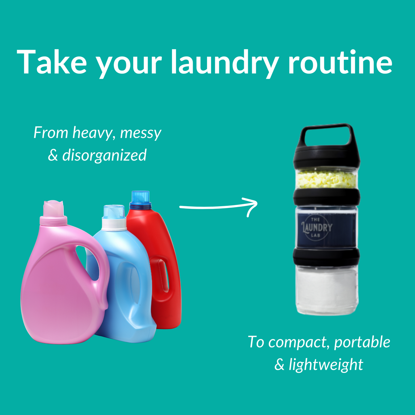 The Laundry Lab Bottle (Black)