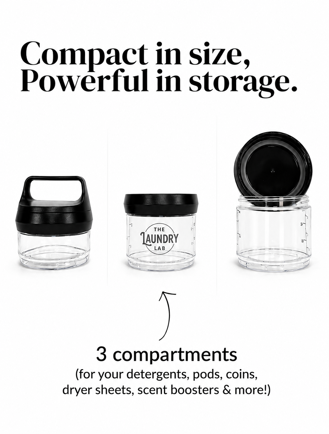 A portable, small, compact refillable laundry detergent bottle that holds all your laundry detergents in one place. This bottle is perfect for anyone who lives in apartments, dorms and travel. Easy to carry to laundromats and laundry rooms as the perfect essential on laundry day. 